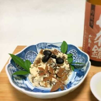 柿の甘さと奈良漬けがマッチして美味しかったです。さらに、日本酒との相性が絶妙～！
簡単に作れてヘルシー、良いアテになりました。